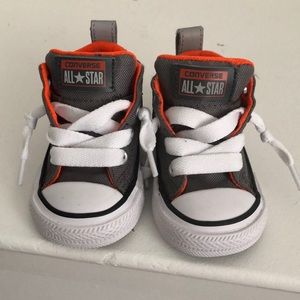 Baby Boy size 2 Converse Sneakers -NEW